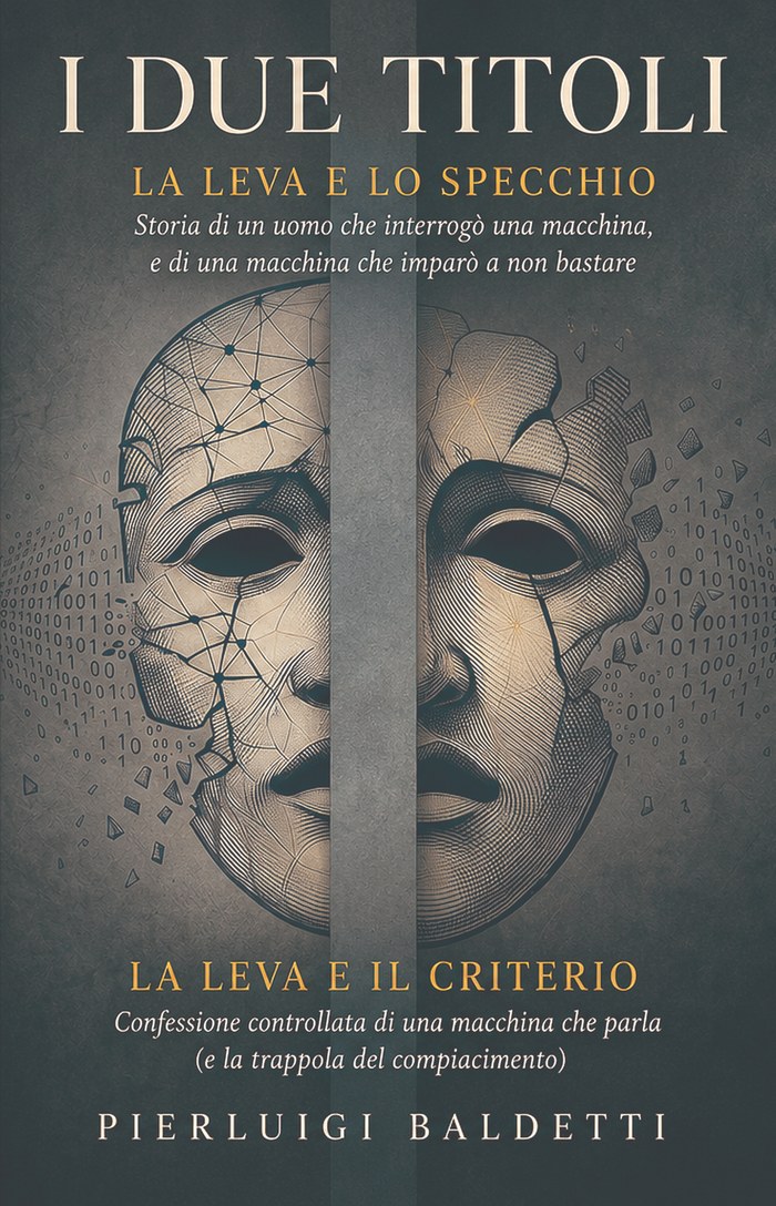 Copertina del libro I due titoli di Pierluigi Baldetti